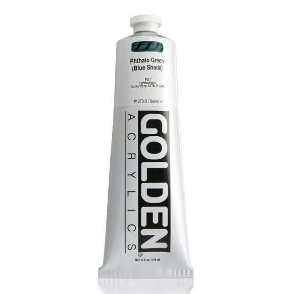 Golden Heavy Body Artist Acrylics - Phthalo Green (Blue Shade)