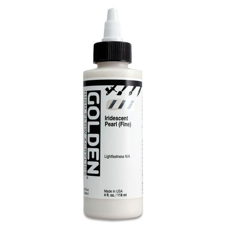 Golden High Flow Acrylics, 4 oz, Iridescent Pearl (Fine)