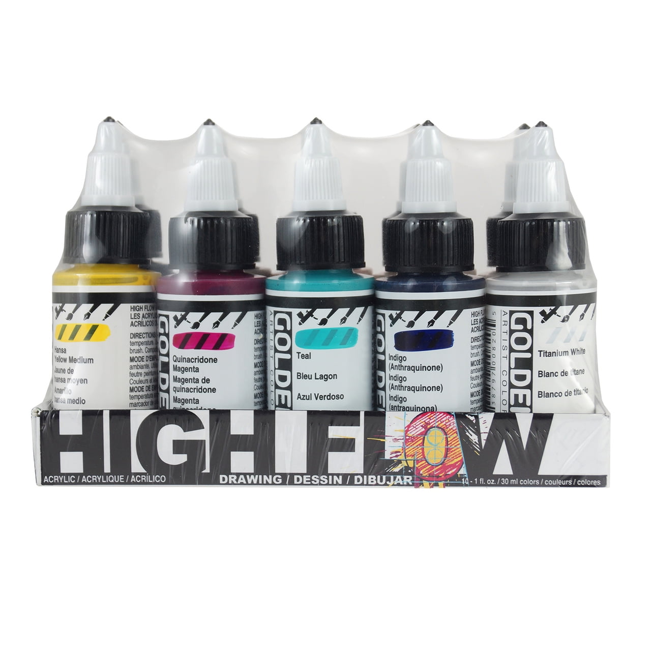 Golden® High Flow Drawing Set