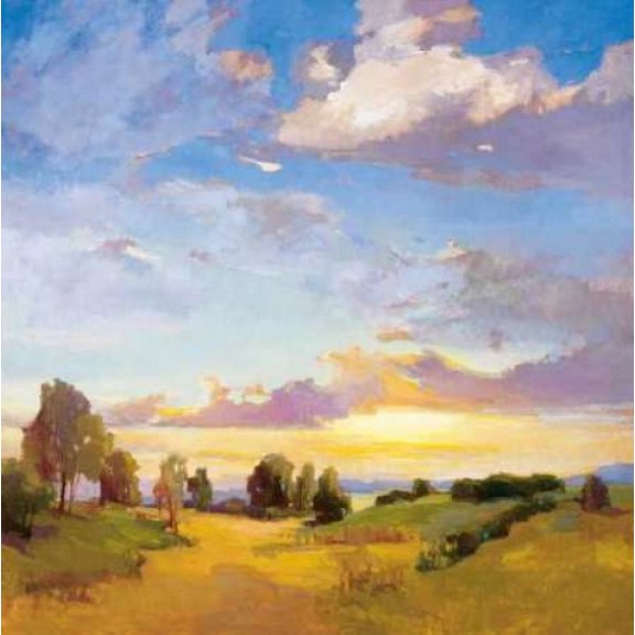 Golden Horizons Poster Print by Vicki McMurry