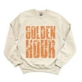 thumbnail image 1 of Golden Hour Block Distressed - Women's Graphic Sweatshirt, 1 of 14