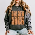 thumbnail image 1 of Golden Hour Block Distressed - Women's Lightweight Garment Dyed Sweatshirt, 1 of 7