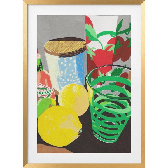 Golden Hour Framed Art Modern Wall Decor