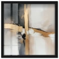 thumbnail image 1 of Golden Hour I Shadowbox Print Elegant Wall Decor by Art Remedy, Black Frame, 12 x 12, 1 of 7