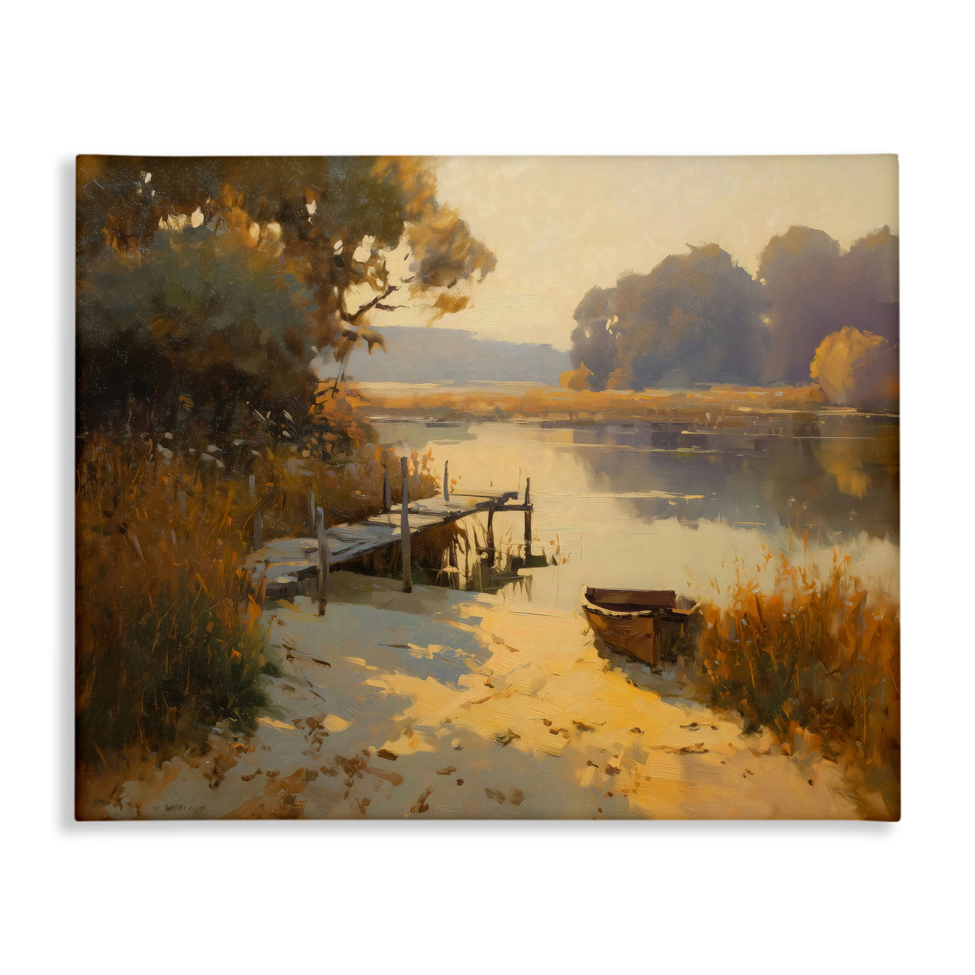 Golden Hour in Autumn Canvas Wall Art, design by Arlington Prints