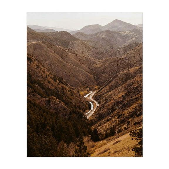 Golden Hour in Golden, Colorado - Golden Colorado Photography Unframed Wall Art Print 8 x 10 inches