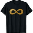 thumbnail image 1 of Golden Infinity Neurodiversity Symbol - Autism awareness T-Shirt, 1 of 4