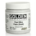 thumbnail image 1 of Golden® Iridescent Acrylic, 4 oz., Iridescent Pearl Mica Flakes Small, 1 of 2