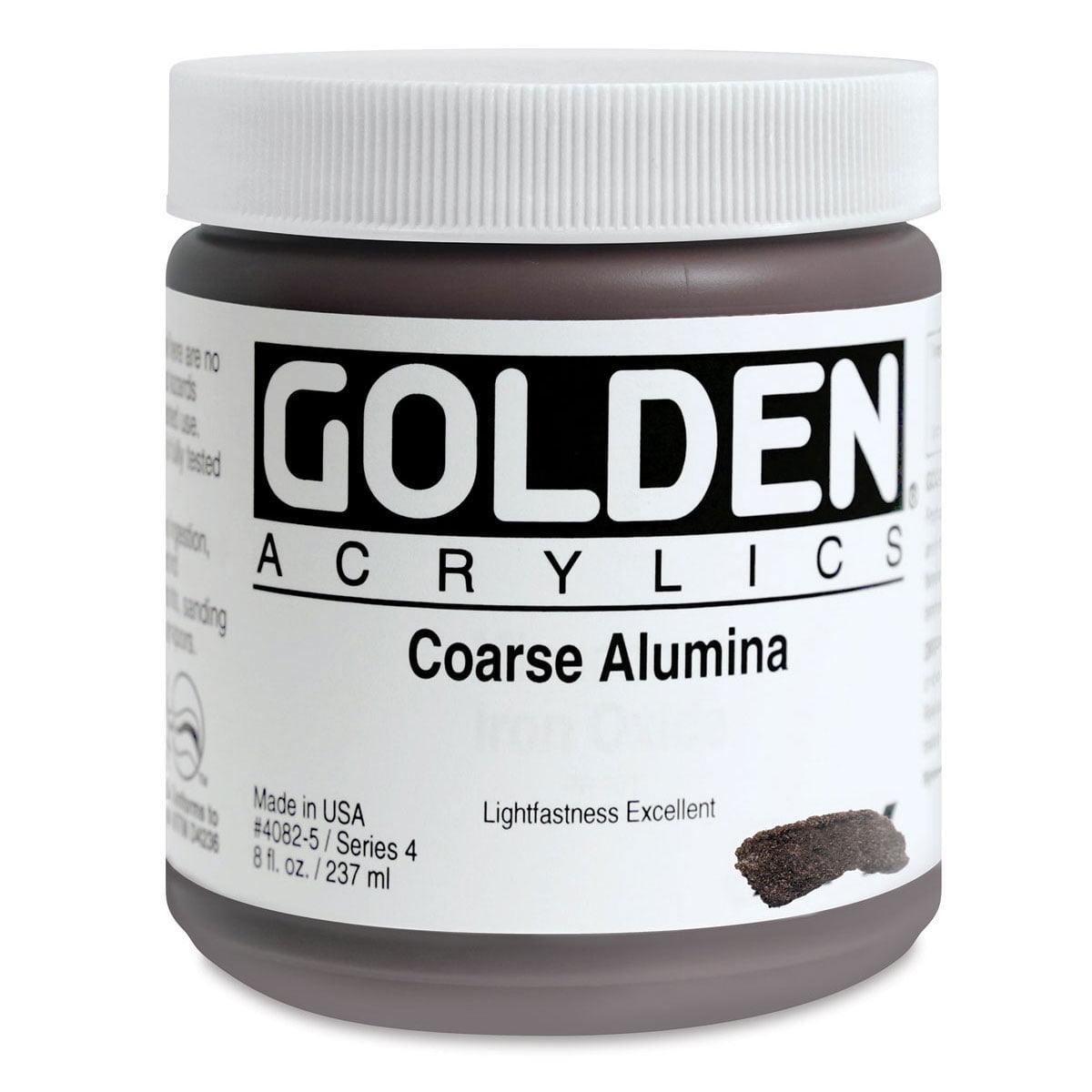 Golden� Iridescent Acrylic, 8 oz., Coarse Alumina