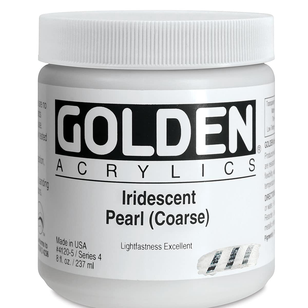 Golden� Iridescent Acrylic, 8 oz., Iridescent Pearl Coarse