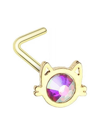 Cat with nose ring best sale