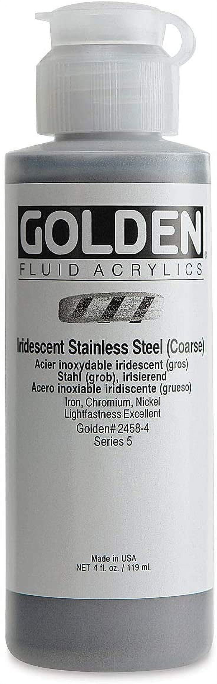 Fluid Acr Irid Stainless 4Oz by Golden