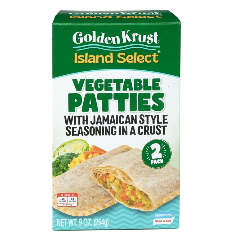 Golden Krust Island Select Vegetable Patties with Jamaican Style