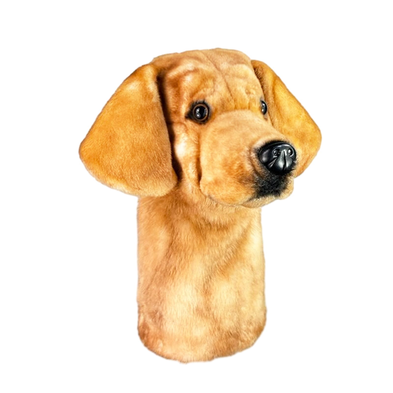 Golden Labrador Club Headcover, Dog Golf Driver & Woods Club Cover, Labrador Dog Golf Head Cover