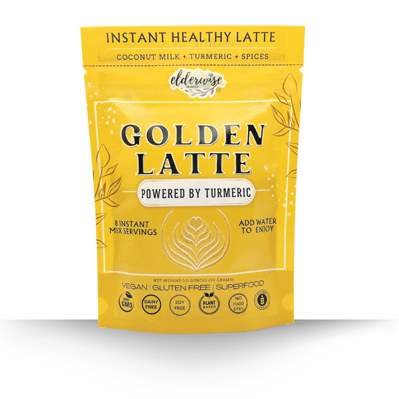 Golden Latte | Powered with Turmeric | Freeze Dried Instant Beverage | No Caffeine | Coffee Alternative