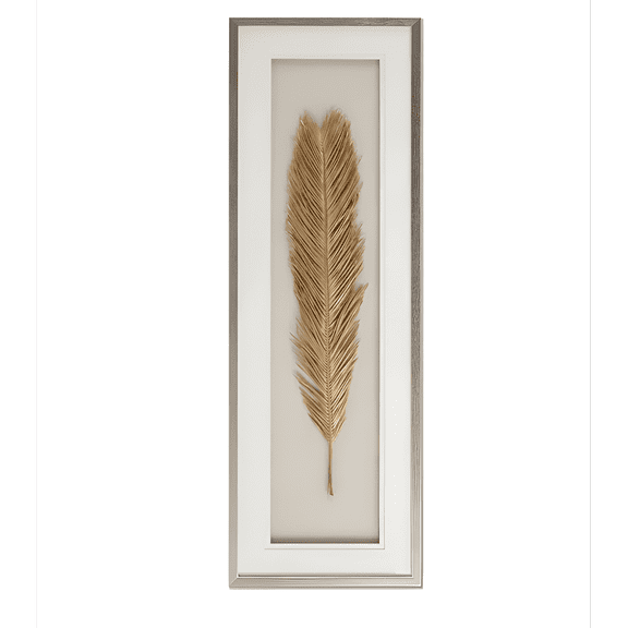 Golden Leaf shadow box with Golden PS Frame