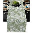 thumbnail image 1 of Golden Leaves Black Background Table Runner for Dining Table Wedding Decoration Tablecloth Home Party Decor Table Cover, 1 of 4