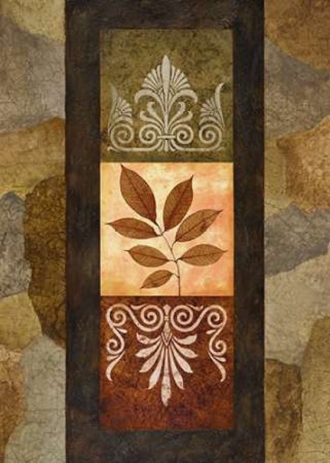 Golden Leaves II Canvas Art - Michael Marcon (20 x 28)