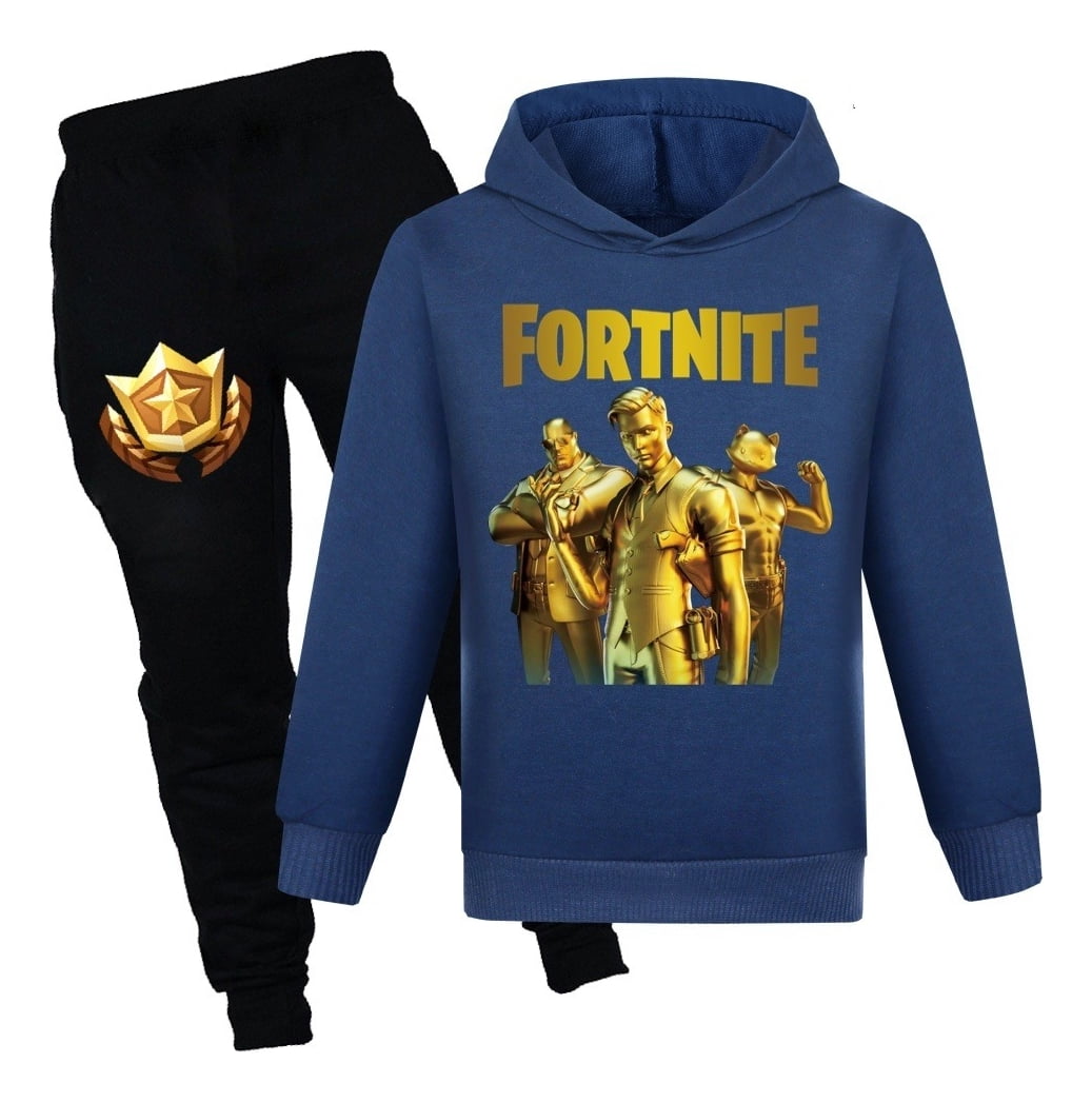 Golden Legends Fortnite Hoodie and Jogger Pants Set for Kids Boys