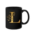 thumbnail image 1 of Golden Letter L Design Mug Unisex's -Image by Shutterstock, 1 of 4