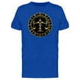 thumbnail image 1 of Golden Libra Black Frame Tee Men's -Image by Shutterstock, 1 of 2