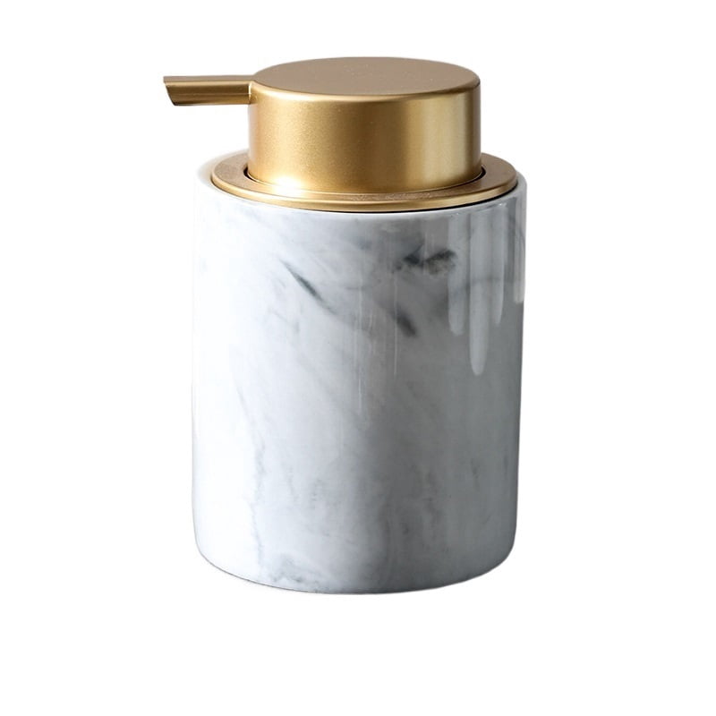 Golden Lid Mousse Facial Cleanser Frother - Versatile Bottle for Shower Gel, Dish Soap, Shampoo, and Hand Sanitizer