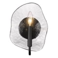 thumbnail image 1 of Golden Lighting Samara 1-light Wall Sconce in Matte Black, 1 of 4