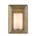 thumbnail image 1 of Golden Lighting 2073-1W-WG Smyth 1 Light Wall Sconce in White Gold,, 1 of 2