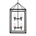 thumbnail image 1 of Golden Lighting 2073-8P 8 Light 21" Wide 2 Tier Chandelier From The Smyth Collection -, 1 of 4