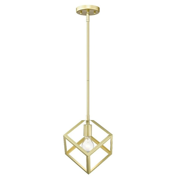 Golden Lighting Cassio 1-light Pendant in Olympic Gold