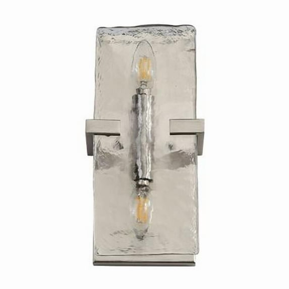 Golden Lighting Aenon 2-light Wall Sconce in Pewter
