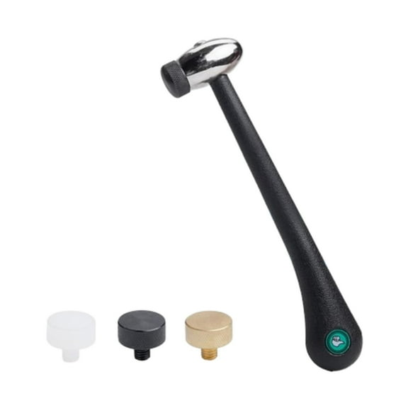 freneci Jewelry Hammer Jewelry Repair Tool for Leather Craft Goldsmith Metal Smiting