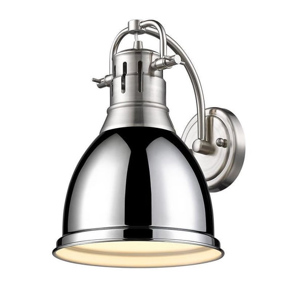 Open Box Golden Lighting Duncan 1 Light Wall Sconce