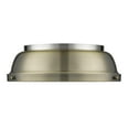 thumbnail image 1 of Golden Lighting Duncan 14" Flush Mount, 1 of 3