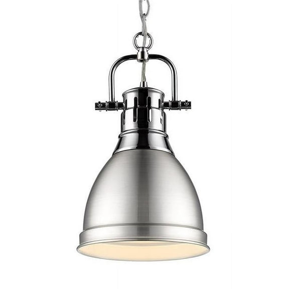 Golden Lighting Duncan Small Pendant with Chain