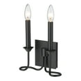 thumbnail image 1 of Golden Lighting Karson Wall Sconce in Matte Black, 1 of 6