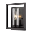 thumbnail image 1 of Golden Lighting Marco 1-light Wall Sconce in Matte Black, 1 of 2