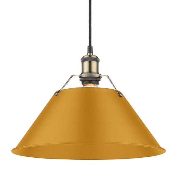 Golden Lighting 3890-PR62-GB Meridian 8 Lights Pot Rack in Golden Bronze,