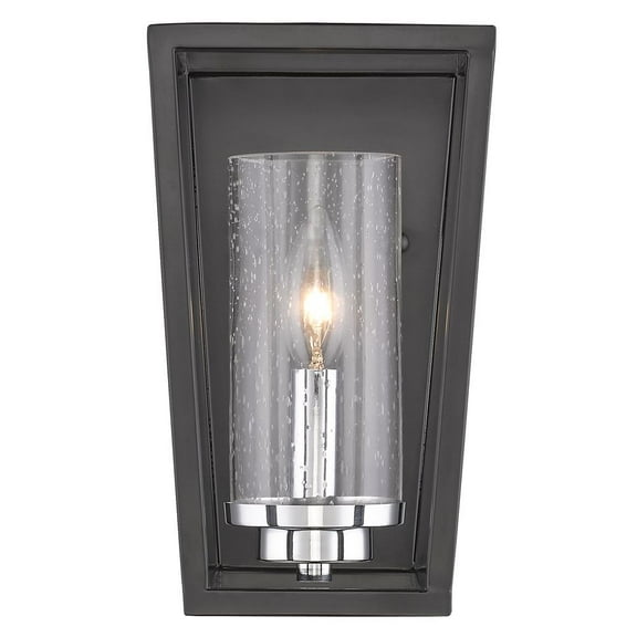 Golden Lighting Mercer 1-light Wall Sconce in Matte Black