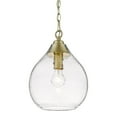 thumbnail image 1 of Golden Lighting Ariella 1-light Pendant in Brushed Champagne Brass, 1 of 6
