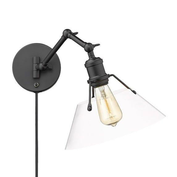 Golden Lighting - Orwell - 1 Light Articulating Wall Sconce in Transitional