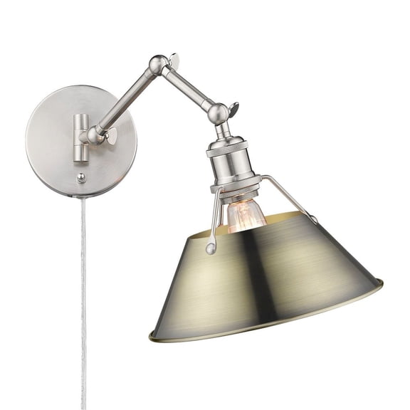 Golden Lighting - Orwell - 1 Light Articulating Wall Sconce in Transitional