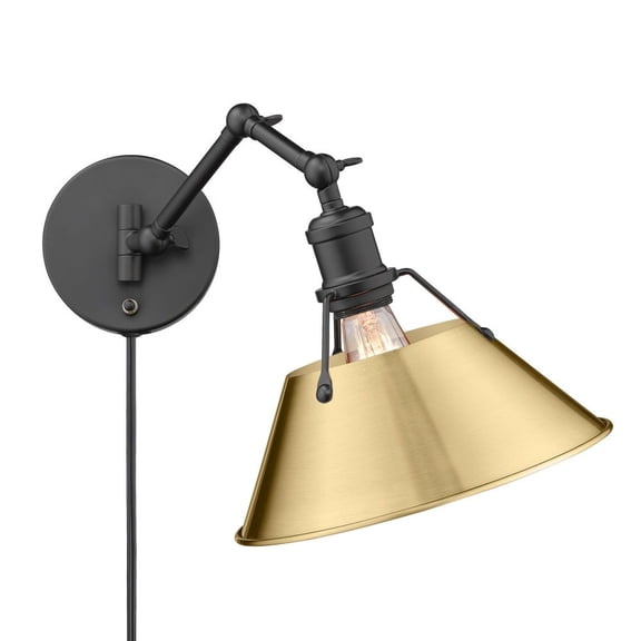 Golden Lighting - Orwell - 1 Light Articulating Wall Sconce in Transitional