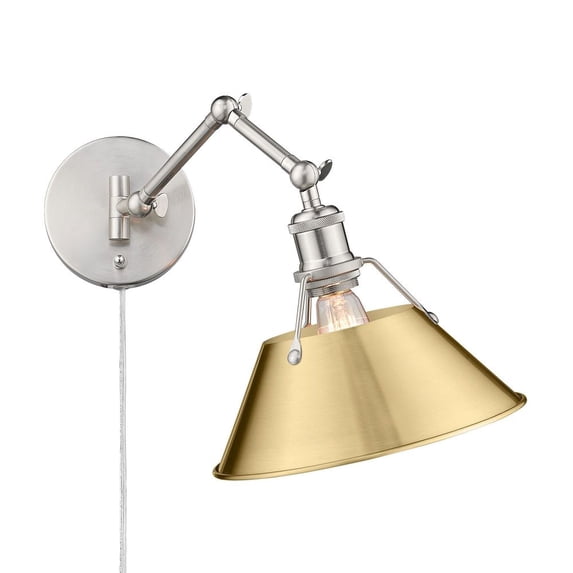 Golden Lighting - Orwell - 1 Light Articulating Wall Sconce in Transitional