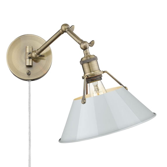 Golden Lighting - Orwell - 1 Light Articulating Wall Sconce in Transitional