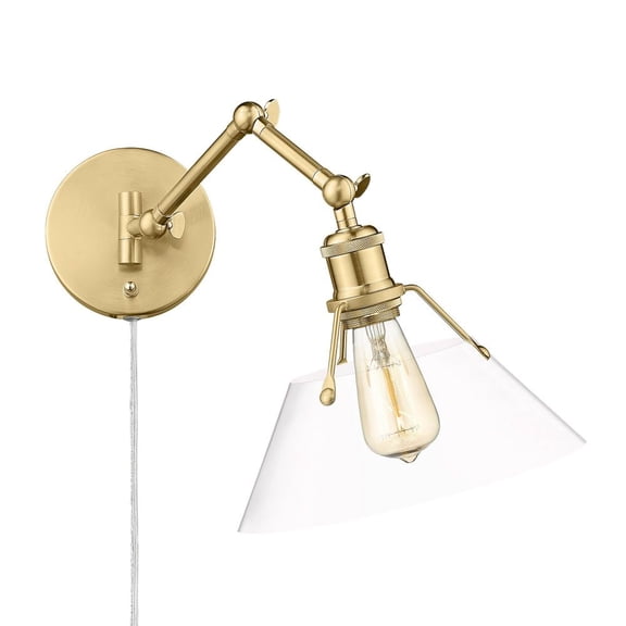Golden Lighting - Orwell - 1 Light Articulating Wall Sconce in Transitional