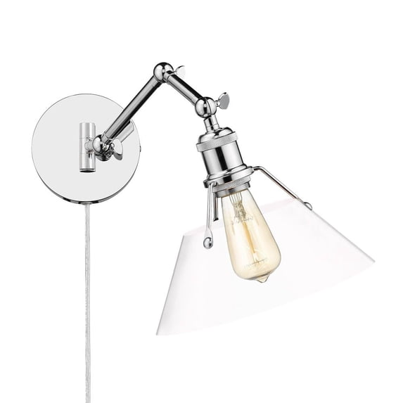 Golden Lighting - Orwell - 1 Light Articulating Wall Sconce in Transitional