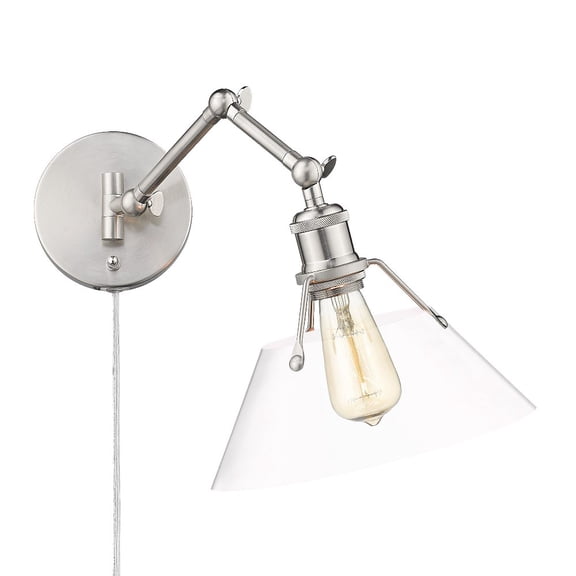 Golden Lighting - Orwell - 1 Light Articulating Wall Sconce in Transitional