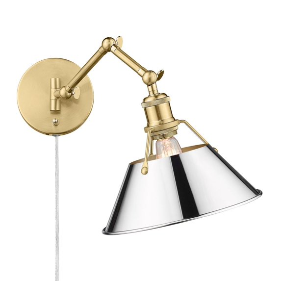 Golden Lighting - Orwell - 1 Light Articulating Wall Sconce in Transitional