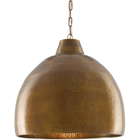 Golden Lighting Pendant Vintage Brass Earthshine Brass Large Pendant